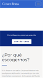 Mobile Screenshot of clinicaborja.com